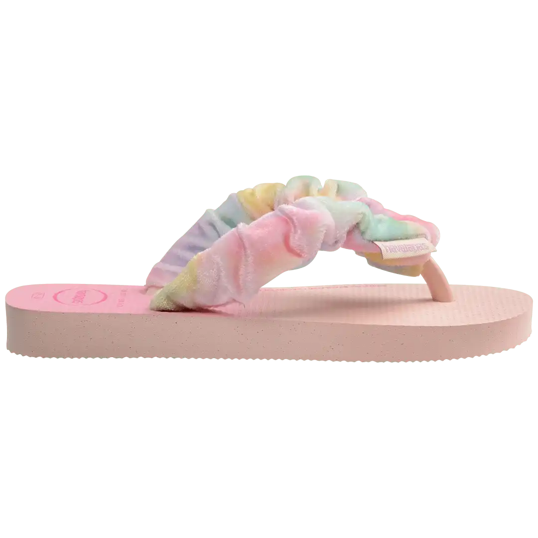 Kids' Fluffy Flip Flops