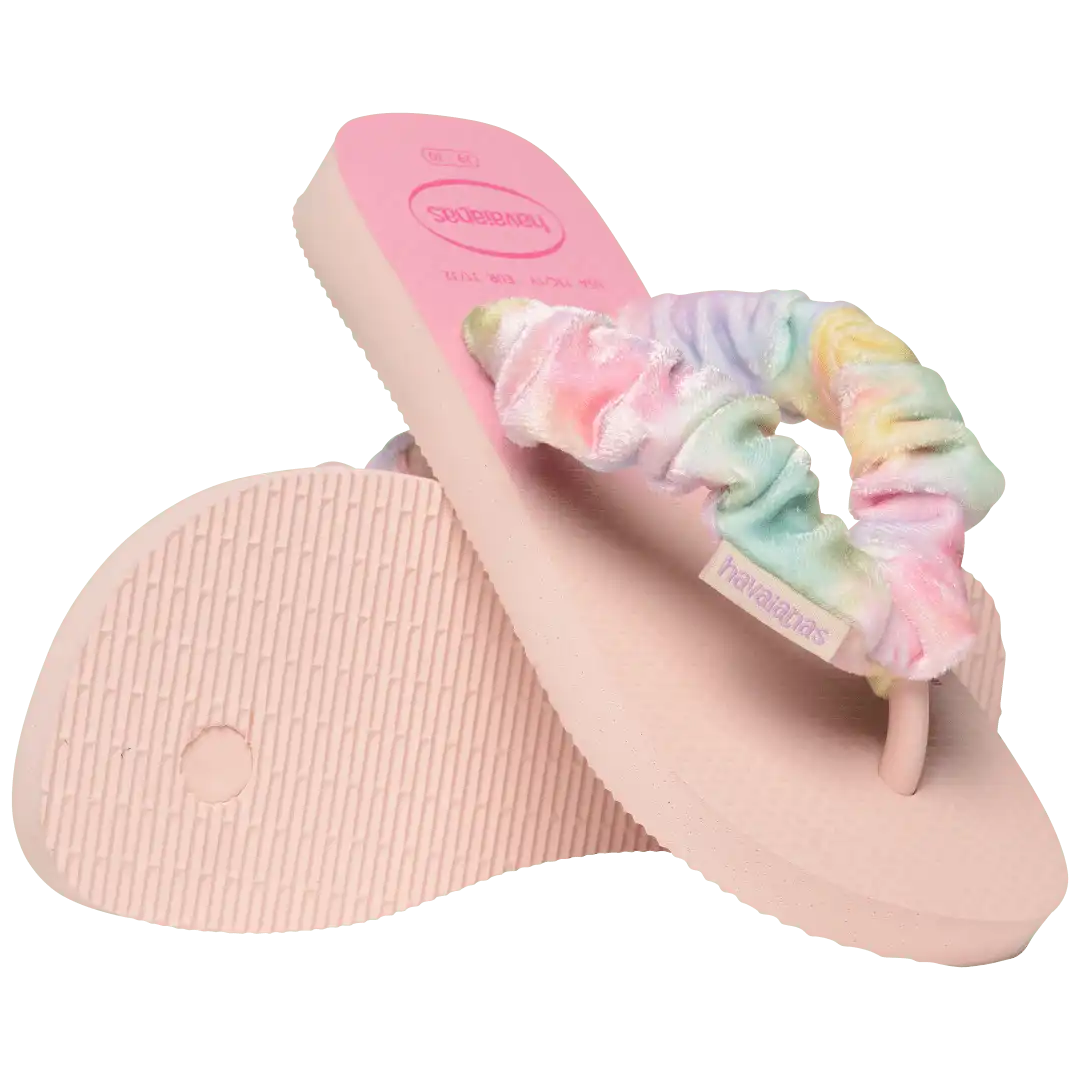 Kids' Fluffy Flip Flops