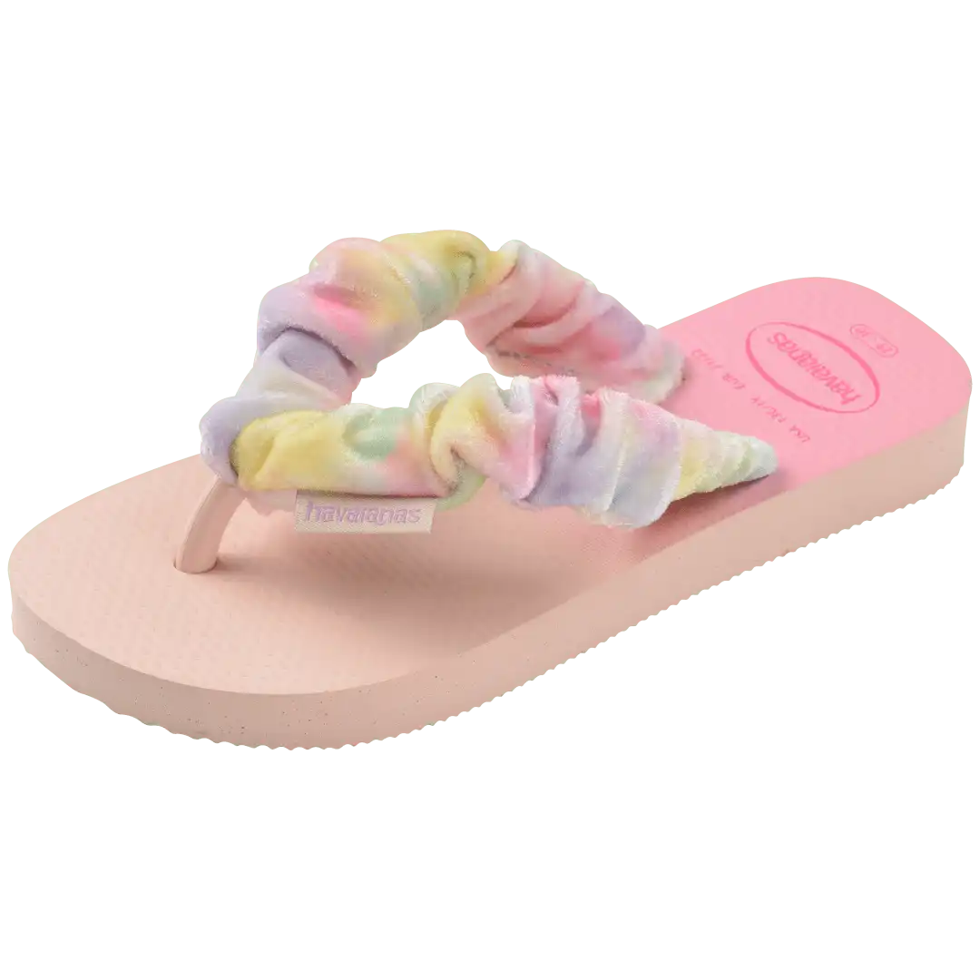 Kids' Fluffy Flip Flops