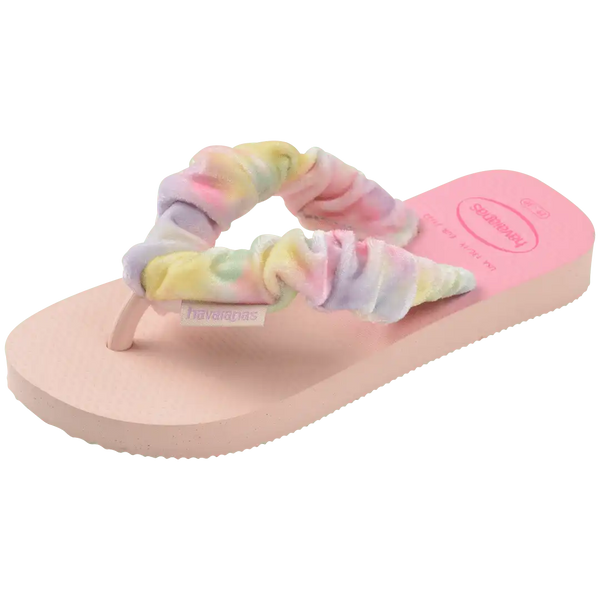Kids' Fluffy Flip Flops