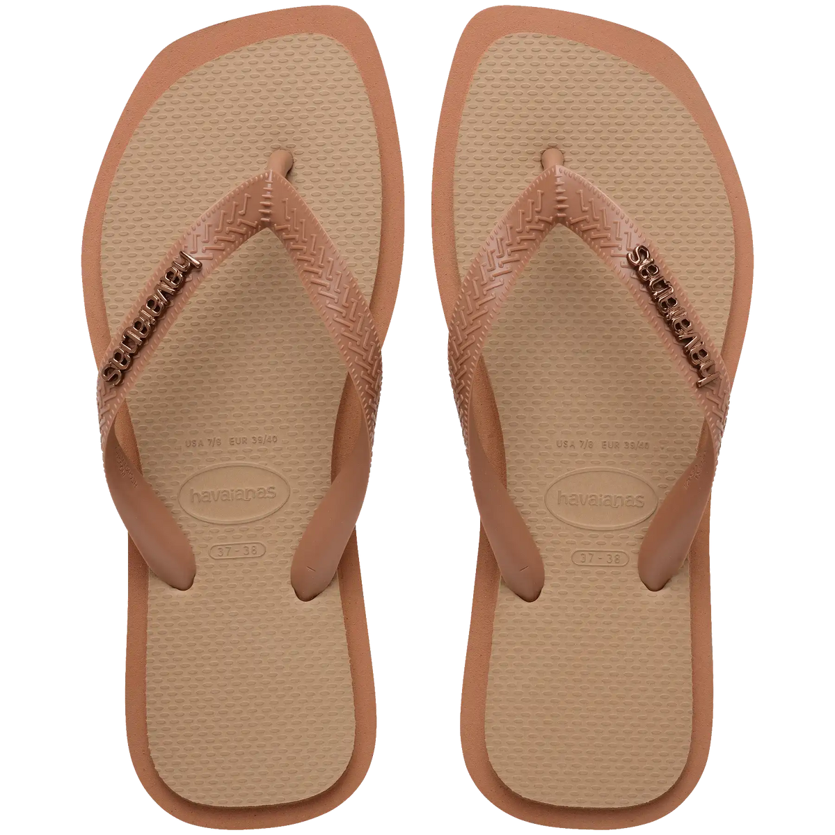 Women's Top Square Fusion Flip Flops Main image