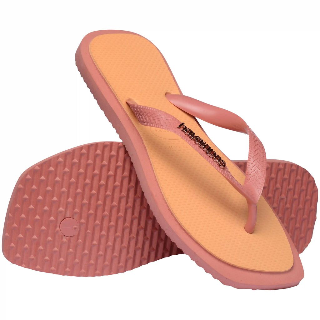 Women's Top Square Fusion Flip Flops