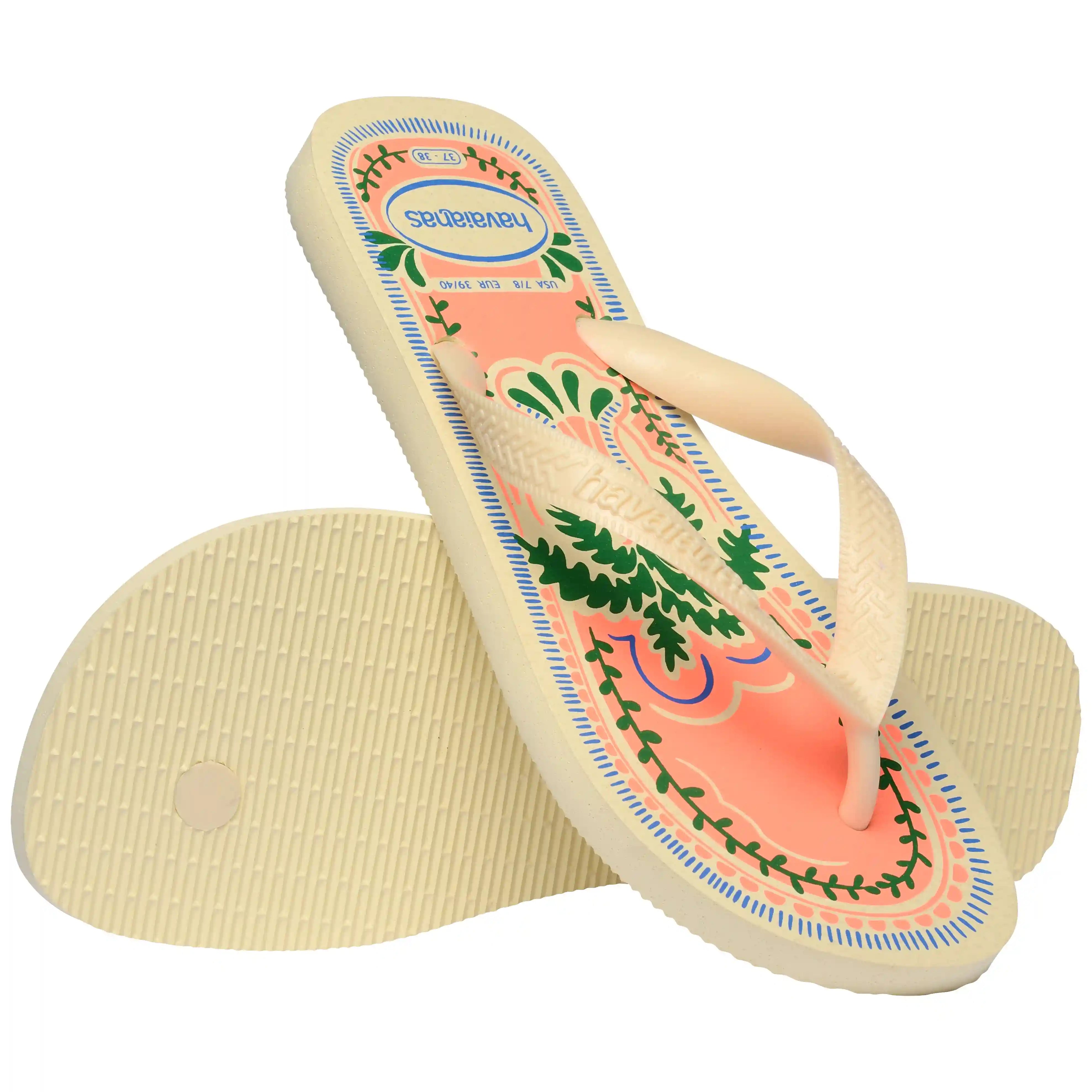 Women's Top Summer Vibes Flip Flops Secondary image
