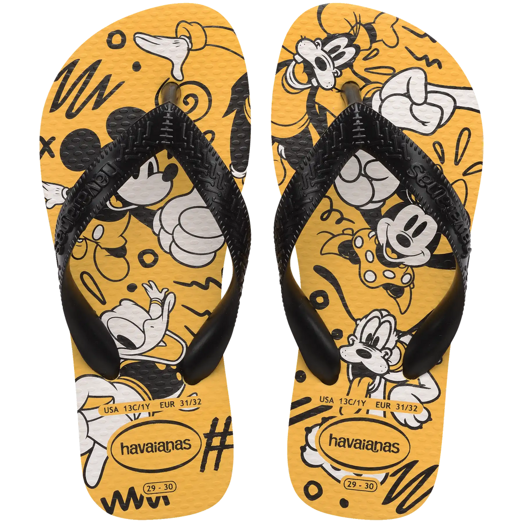 Kid's Disney Top Flip Flops