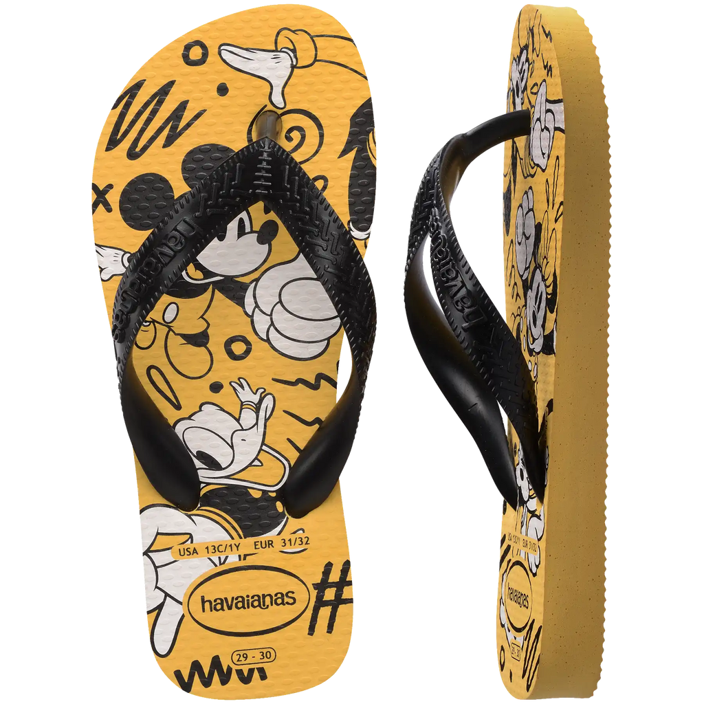 Kid's Disney Top Flip Flops