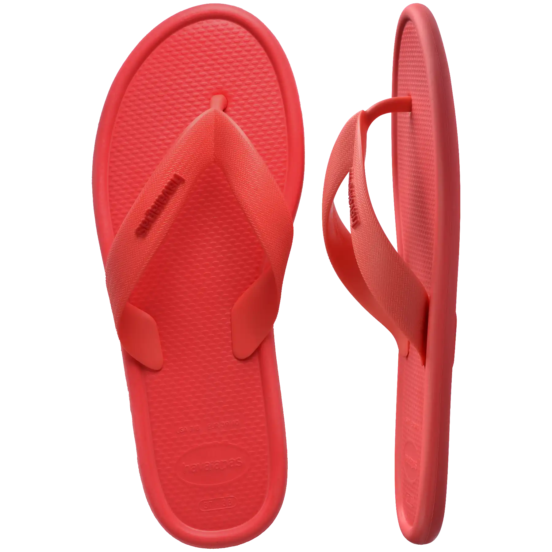 Women's Puffed Up Flip Flops Secondary image