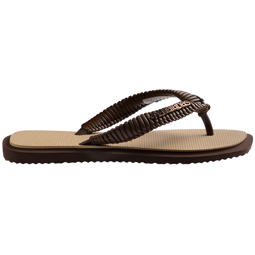 Women's Top Square Fusion Boho Flip Flops
