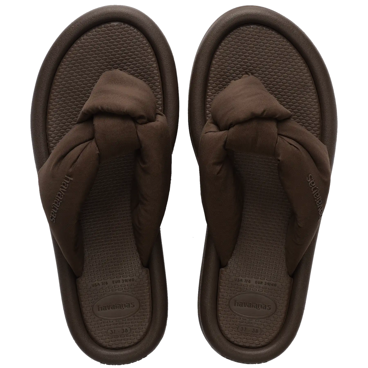 Women's Over Puffed Flip Flops Main image