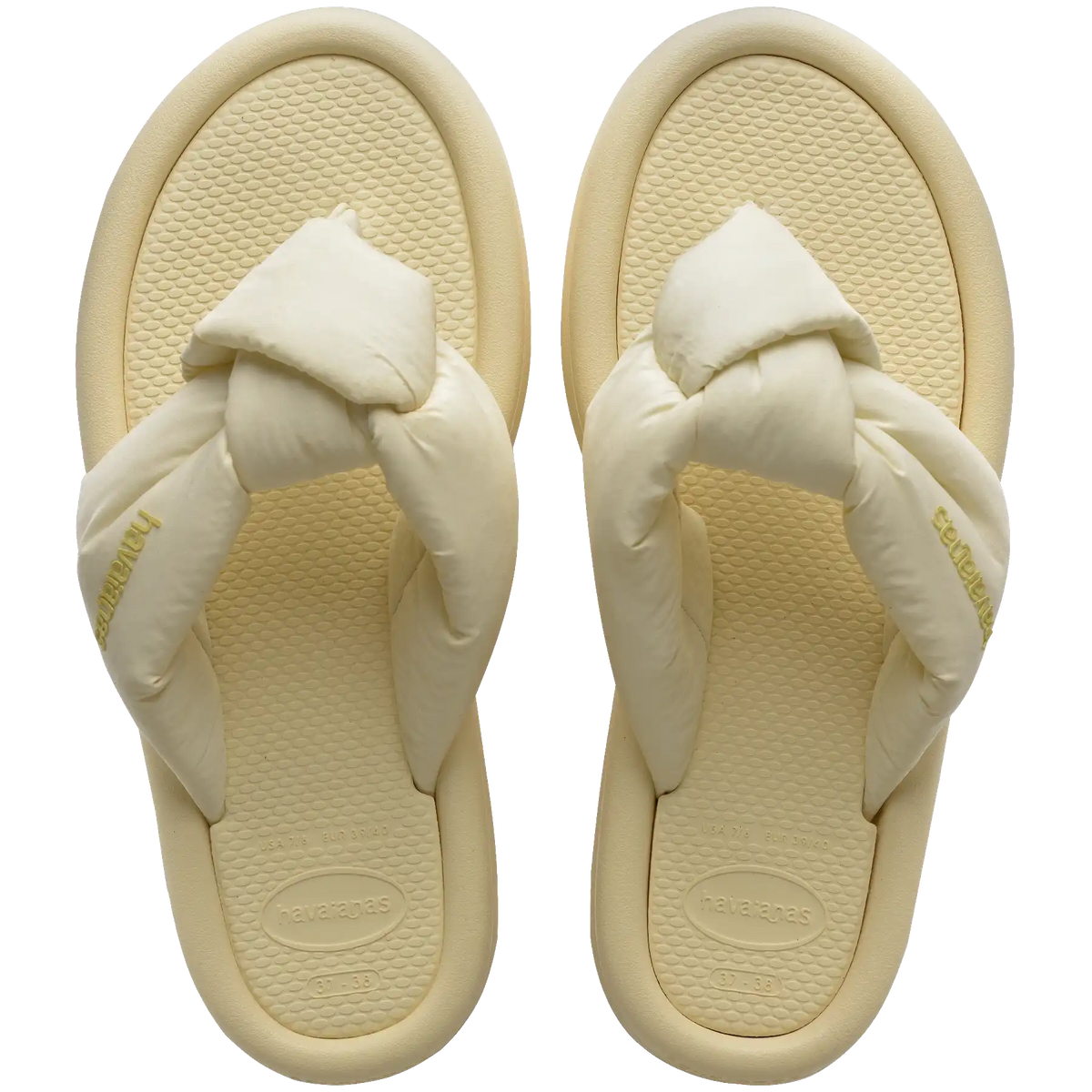 Women's Over Puffed Flip Flops Main image