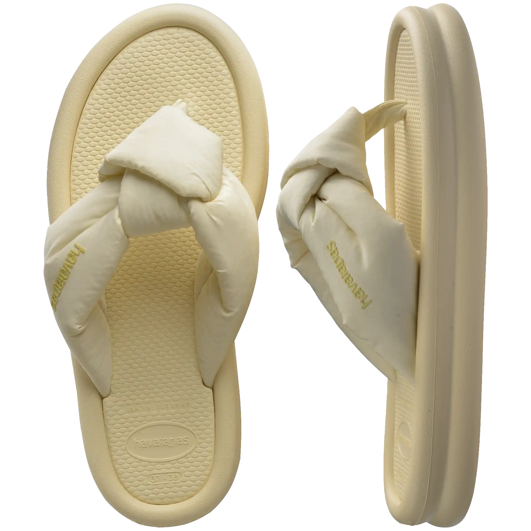 Women's Over Puffed Flip Flops Secondary image
