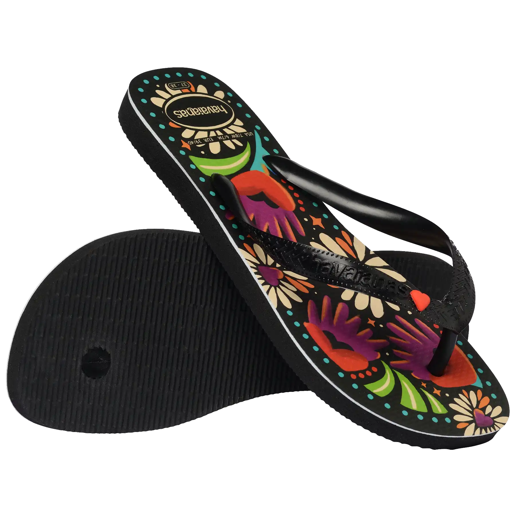 Women's Top Begonia Flip Flops Secondary image