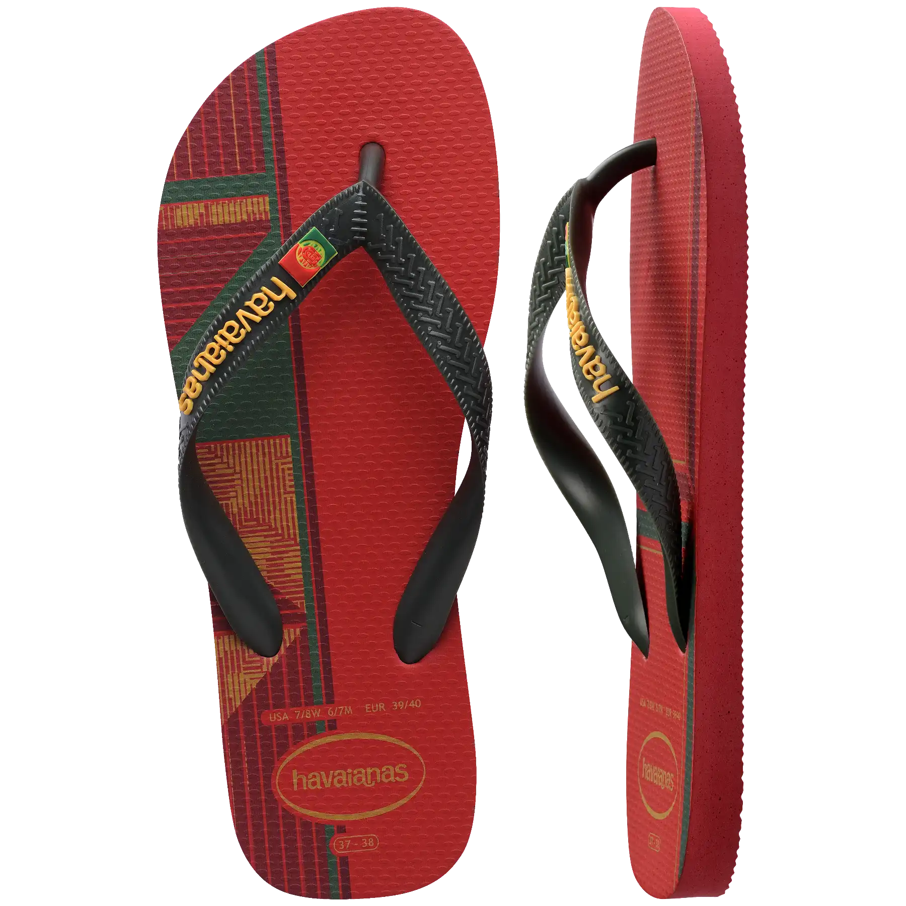 Men's Top Nations I Flip Flops Secondary image