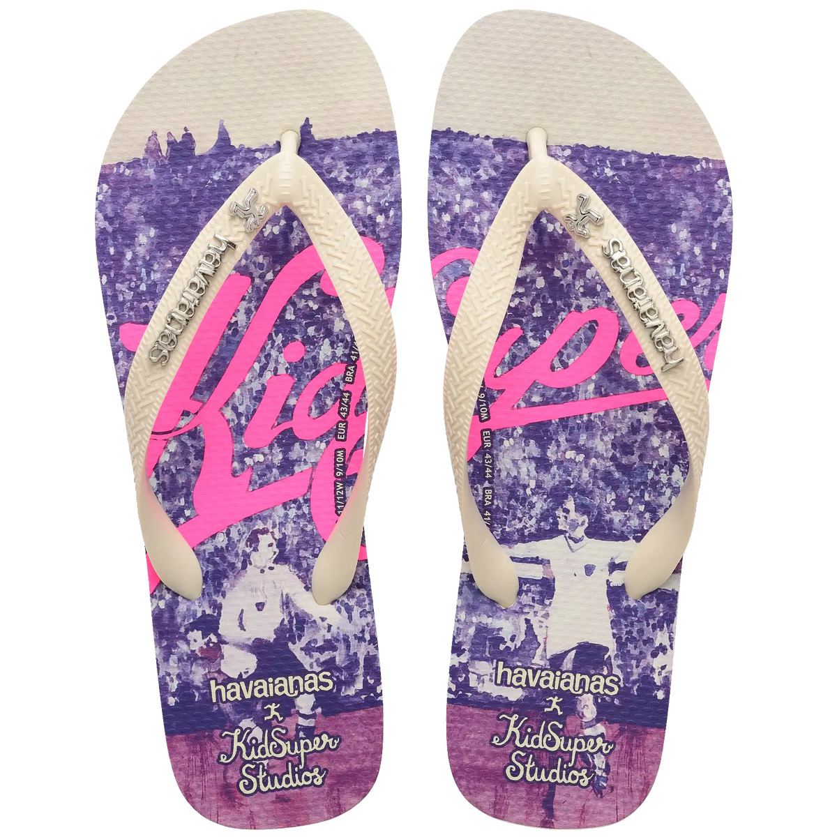 Top KidSuper Soccer Flip Flops Main image